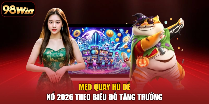 Mẹo quay hũ dễ nổ 2026 theo biểu đồ tăng trưởng