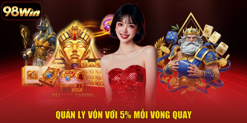 Quản lý vốn với 5% mỗi vòng quay